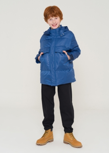 Hooded Boy Goose Down Coat