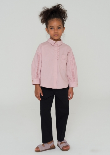 Tie Waist Baby Girl Trousers