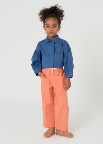 Tie Waist Baby Girl Trousers