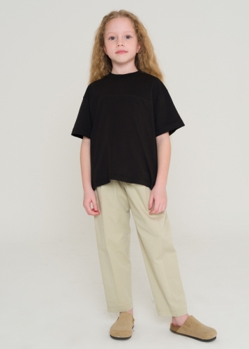 Crew Neck Girls Tshirt