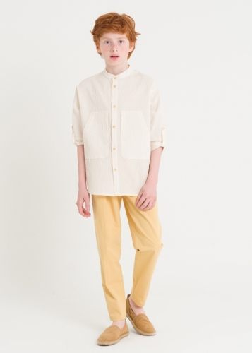 Pleated Boy's Trousers