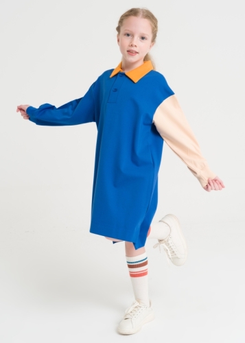 Colorful Casual Girls Dress