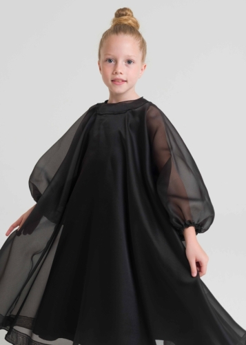 Organza Tulle Girls' Evening Dress