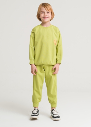 Gülenyüzlü Erkek Bebek Sweatshirt