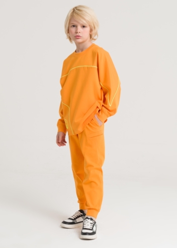 Fermuar Detaylı Erkek Çocuk Eşofman