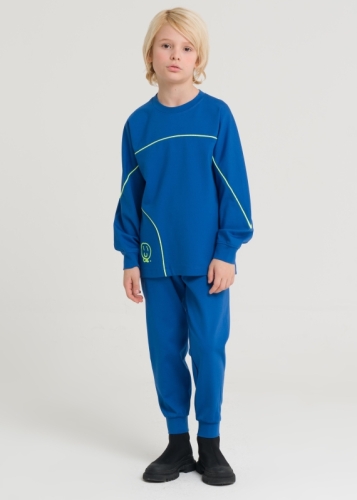 Fermuar Detaylı Erkek Çocuk Eşofman