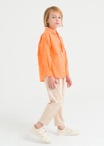 Baby Boy Shirt with Pockets 