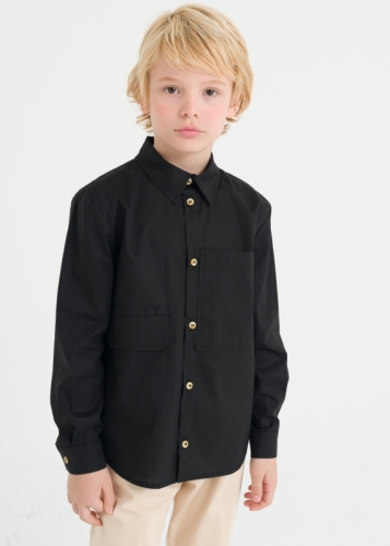 Double Pocket Boy Shirt