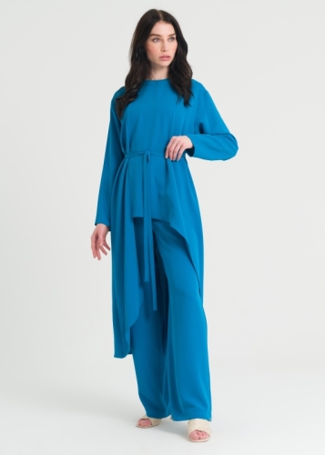 مجموعة قميص وبنطلون غير متماثل