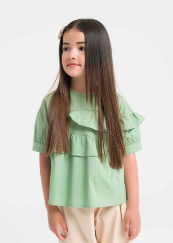 Ruffled Baby Girl Blouse