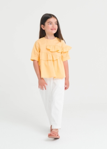 Ruffled Baby Girl Blouse