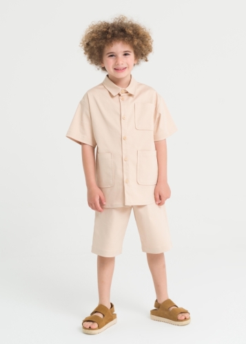 Boys' Baby Set with Cargo Pockets