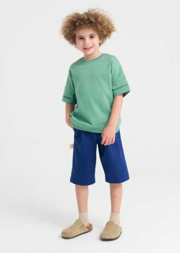 Ruffled Boys' Baby Shorts