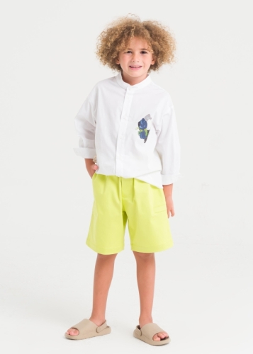 Baby Boy Shorts with Elastic Waist