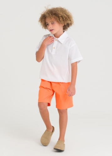 Baby Boy Shorts with Elastic Waist