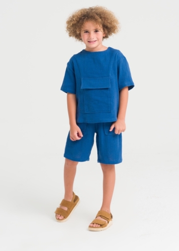 Baby Boy Suit with Kangaroo Pocket