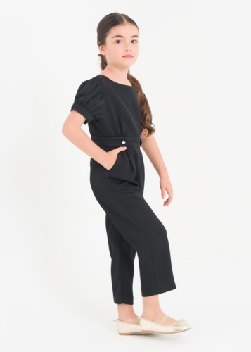 Watermelon Sleeve Girl's Evening Dress Jumpsuit