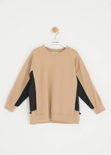 Children's Sweatshirt with Gather Detail