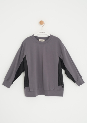 Children's Sweatshirt with Gather Detail