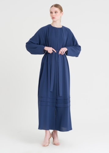 معطف خفيف بحزام مغلق بسحاب