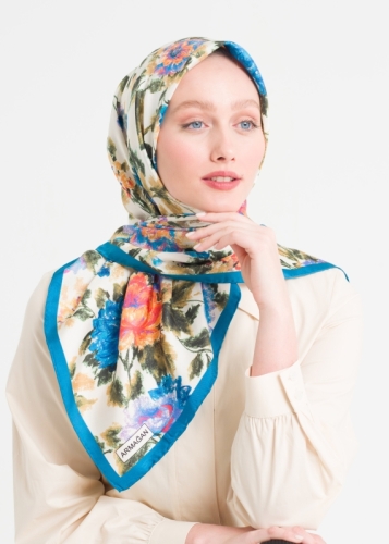 3883 وشاح من نسيج قطني طويل V5