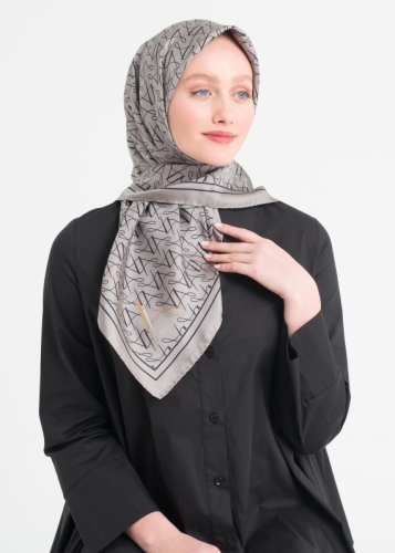 2459 وشاح من نسيج قطني طويل V5