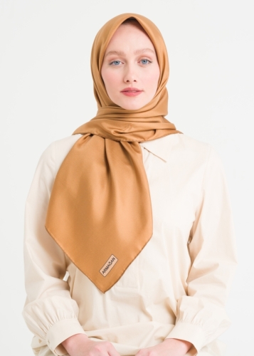 100*100 Düz İpek Eşarp V11