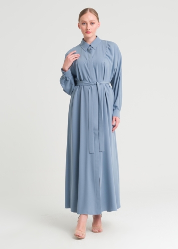 معطف علوي مفصل بحزام