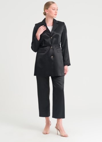 Kemerli Pantolonlu  Takım