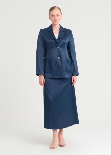 Cep Detaylı Etekli Takım