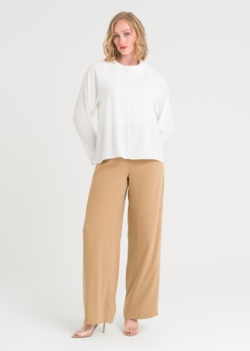 بنطال بخصر مطاطي