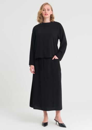 Eteği Cepli İkili Takım