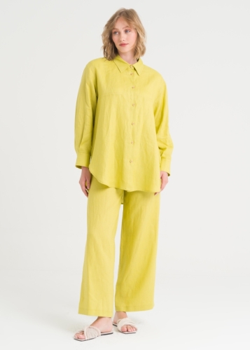 بنطال مريح مغلق بسحاب