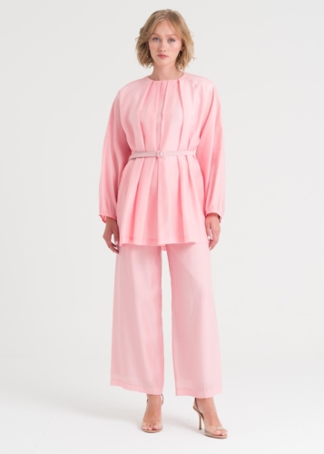 بنطال مريح مغلق بسحاب