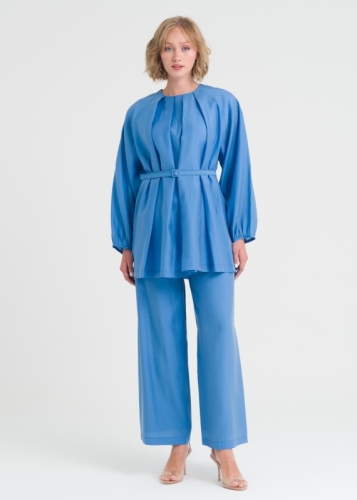 بنطال مريح مغلق بسحاب