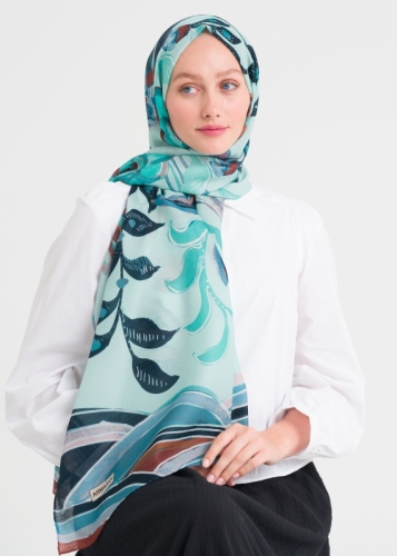 2379 Yün İpek Şal V6