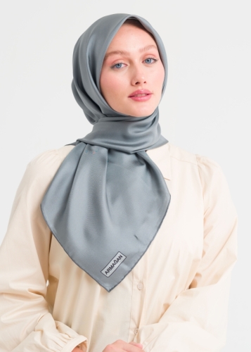 5040 Düz Twill İpek Eşarp V3