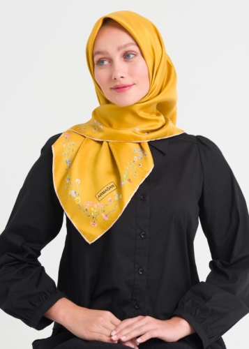 5990 وشاح حريري طويل V1