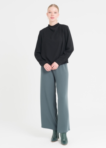 بنطال مريح مغلق بسحاب