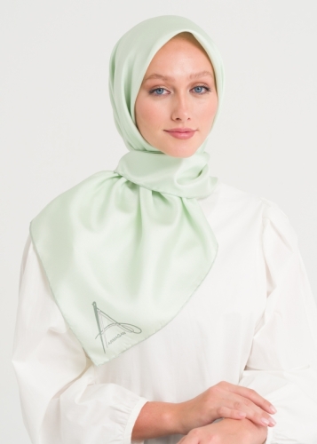 5040 Twill İpek Eşarp V53