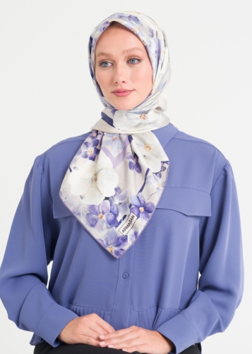 5542 وشاح حريري طويل V1