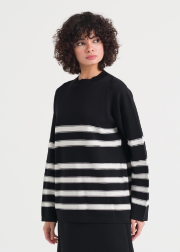 1001 بلوز تريكو مخطط