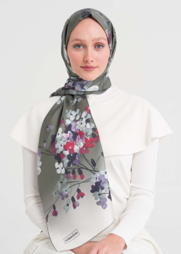 7026 Twill İpek Şal V1