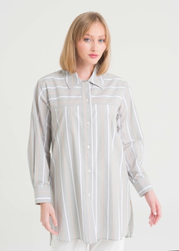 Erkek Yaka Düğmeli Tunik