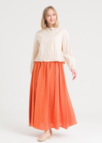 تنورة بكورسيه