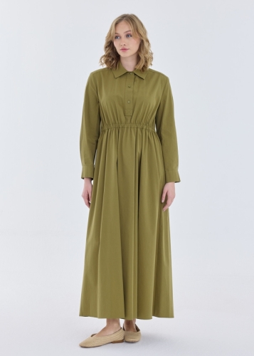 Beli Lastikli Elbise