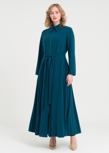 Fermuarlı Erkek Yaka Pardesü