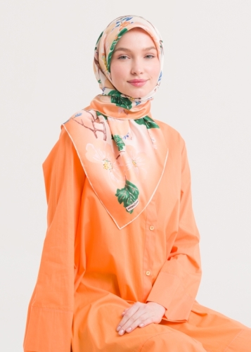 وشاح حريري موديل 10035 V2