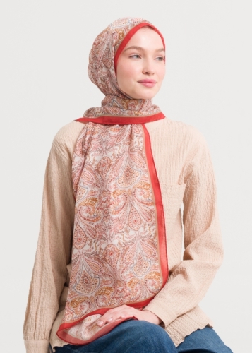 10166 Yün İpek Şal V1