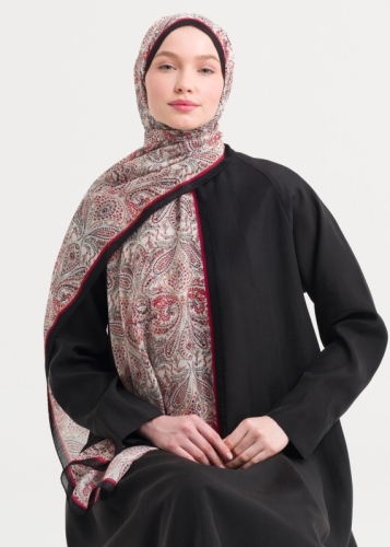 10166 Yün İpek Şal V7